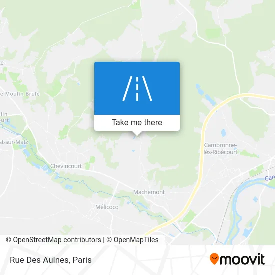 Rue Des Aulnes map