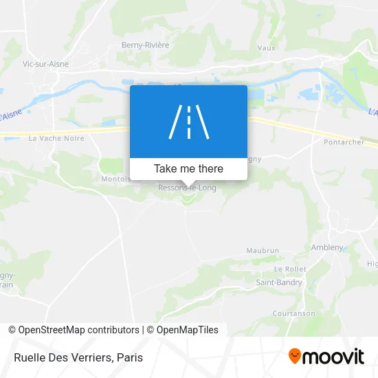 Ruelle Des Verriers map
