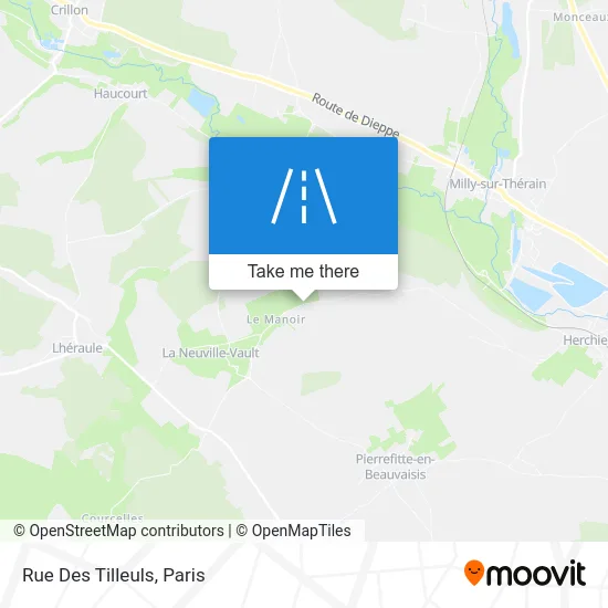 Rue Des Tilleuls map