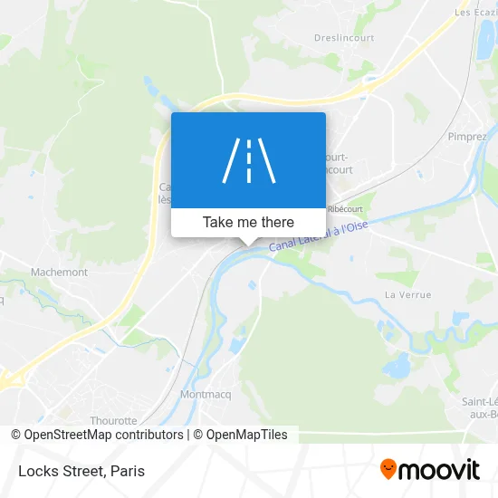 Rue Des Écluses map