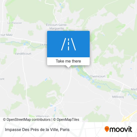 Impasse Des Prés de la Ville map