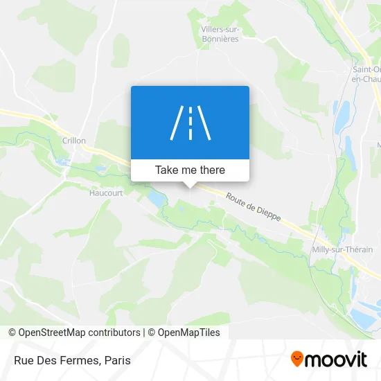 Rue Des Fermes map