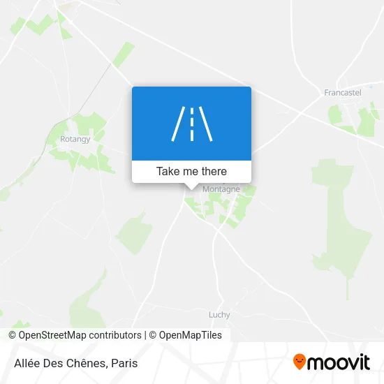 Allée Des Chênes map