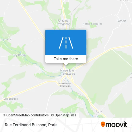 Rue Ferdinand Buisson map