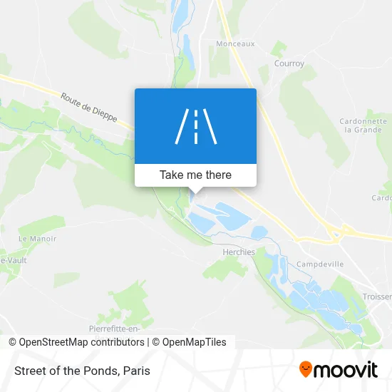 Rue Des Étangs map