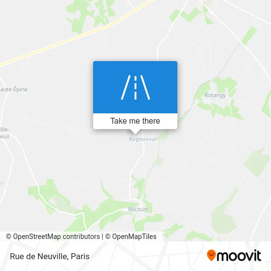 Rue de Neuville map
