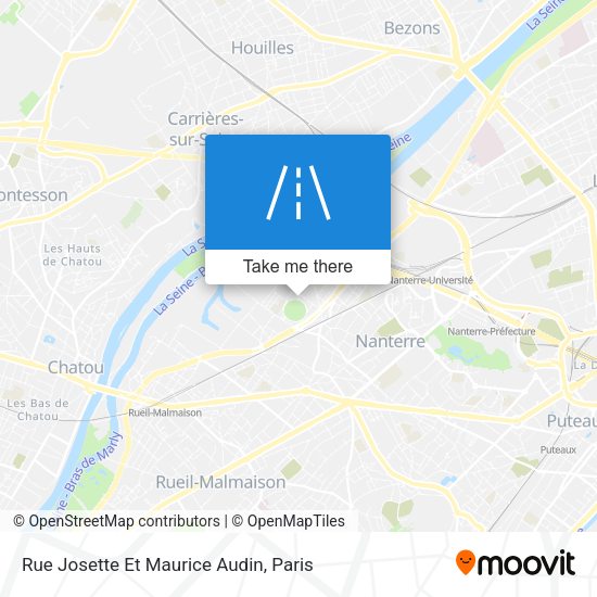 Rue Josette Et Maurice Audin map