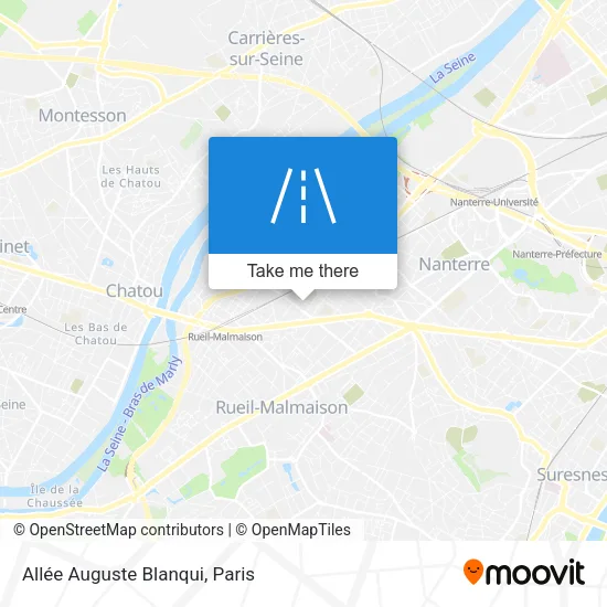 Allée Auguste Blanqui map