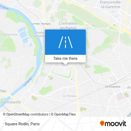 Square Rodin map