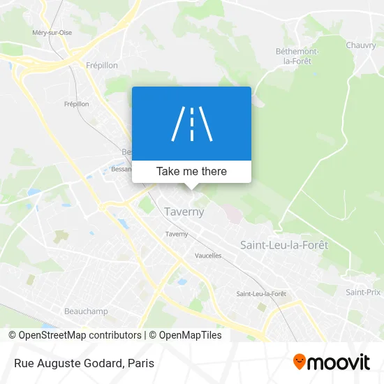 Rue Auguste Godard map