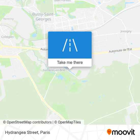 Rue Des Hortensias map