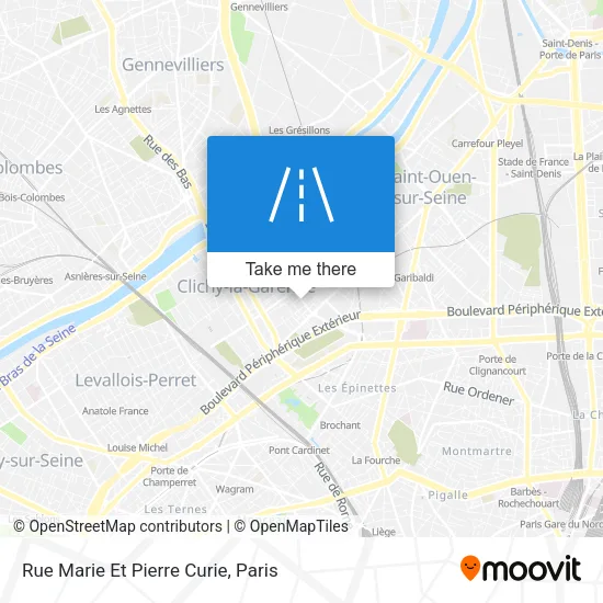 Rue Marie Et Pierre Curie map
