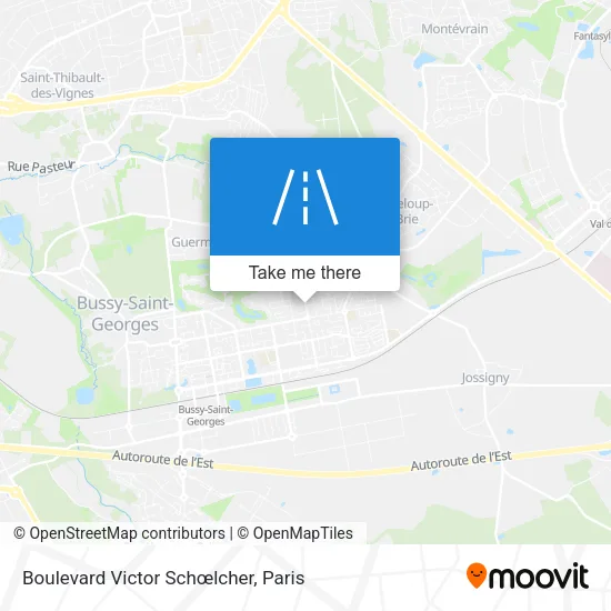 Mapa Boulevard Victor Schœlcher