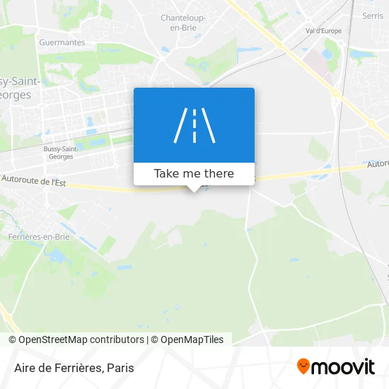 Mapa Aire de Ferrières