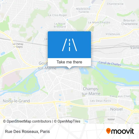 Rue Des Roseaux map