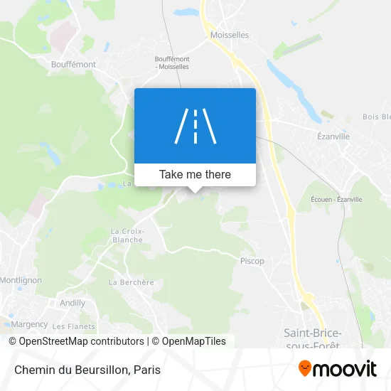 Chemin du Beursillon map