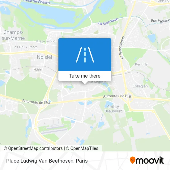 Place Ludwig Van Beethoven map