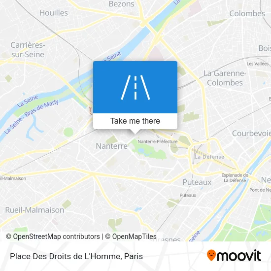 Place Des Droits de L'Homme map