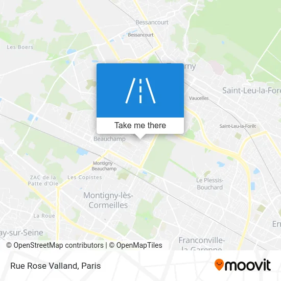 Rue Rose Valland map