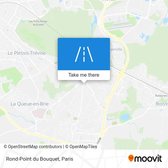 Rond-Point du Bouquet map