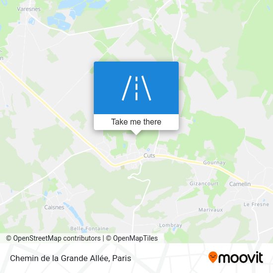 Chemin de la Grande Allée map