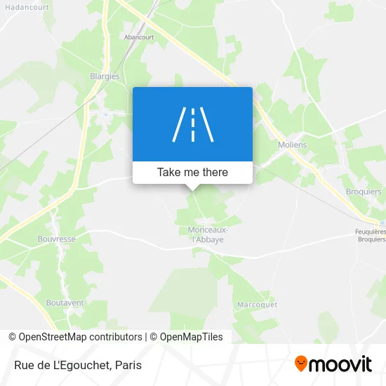 Rue de L'Egouchet map