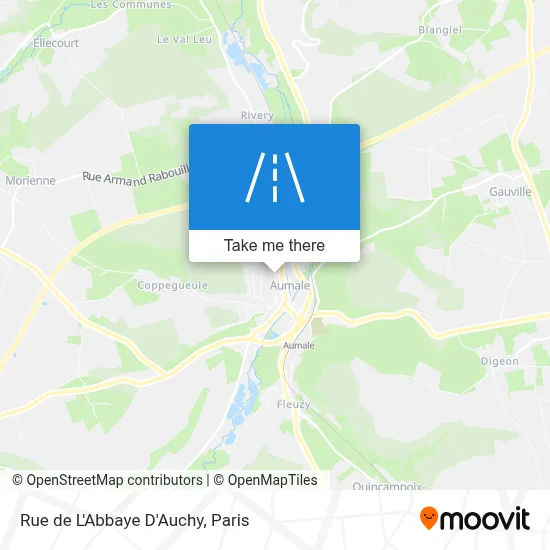Rue de L'Abbaye D'Auchy map