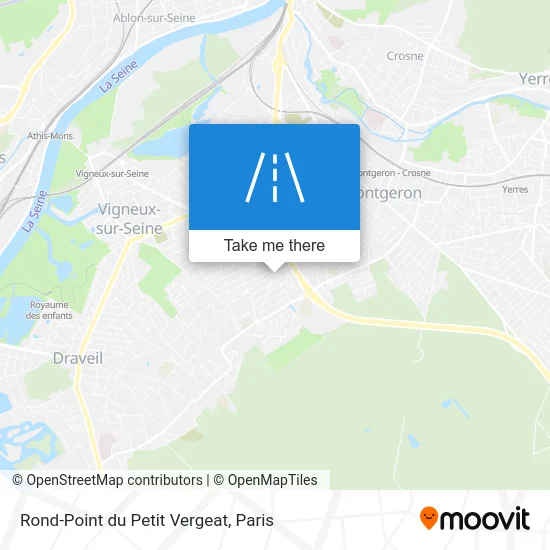 Rond-Point du Petit Vergeat map