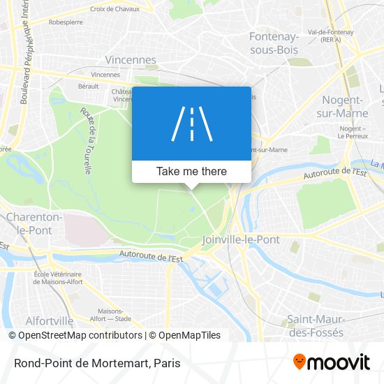 Rond-Point de Mortemart map