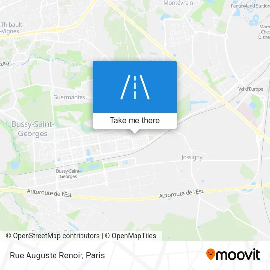 Rue Auguste Renoir map
