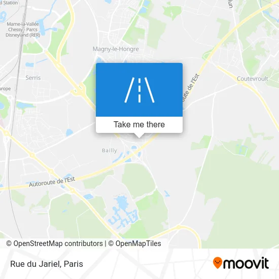 Rue du Jariel map