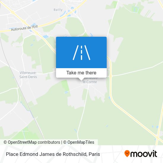 Place Edmond James de Rothschild map