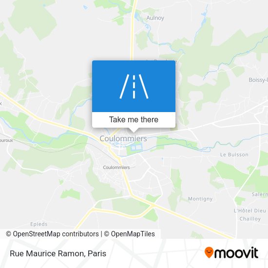 Rue Maurice Ramon map