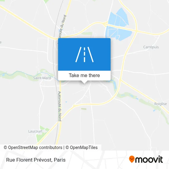 Rue Florent Prévost map