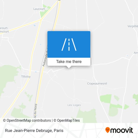 Rue Jean-Pierre Debruge map