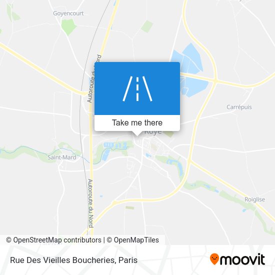 Rue Des Vieilles Boucheries map