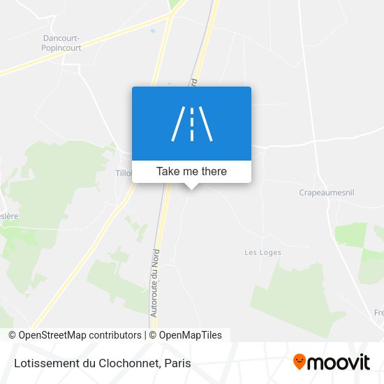 Lotissement du Clochonnet map