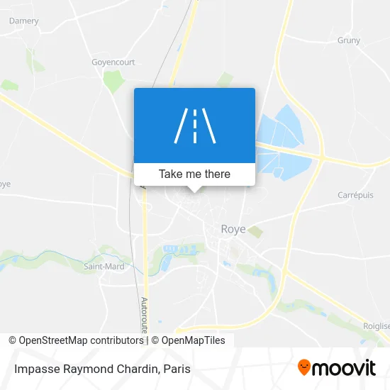 Impasse Raymond Chardin map