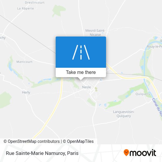 Rue Sainte-Marie Namuroy map