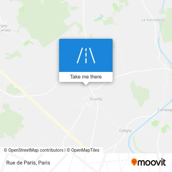 Rue de Paris map