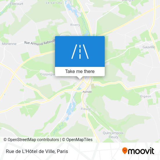 Rue de L'Hôtel de Ville map