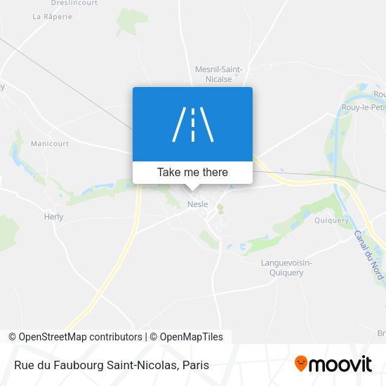 Rue du Faubourg Saint-Nicolas map