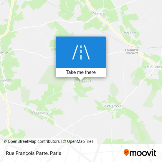 Rue François Patte map