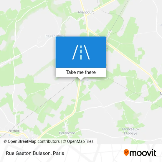 Rue Gaston Buisson map