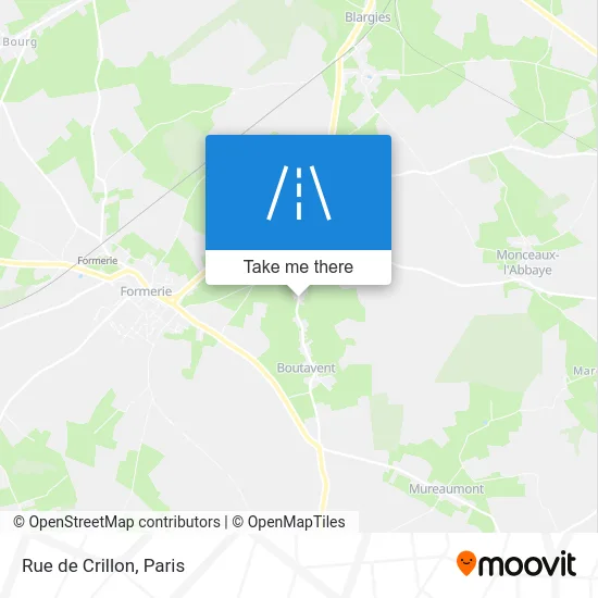 Rue de Crillon map