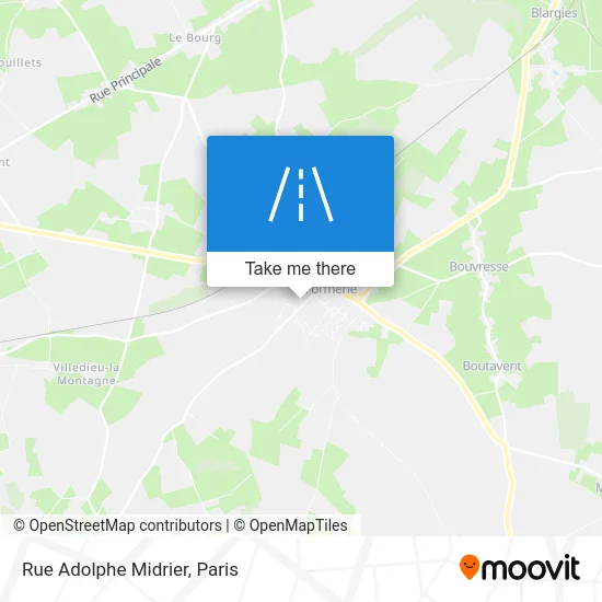 Rue Adolphe Midrier map