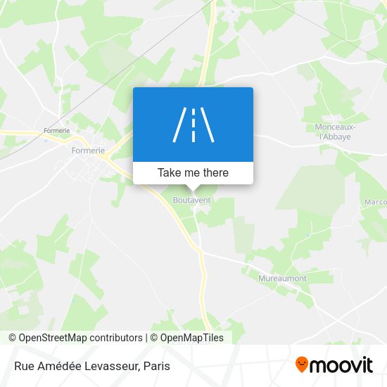 Rue Amédée Levasseur map