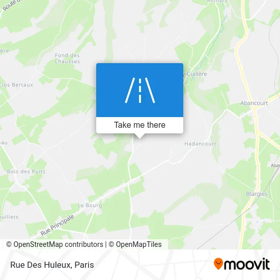 Rue Des Huleux map