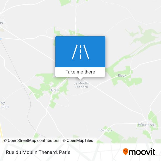 Rue du Moulin Thénard map