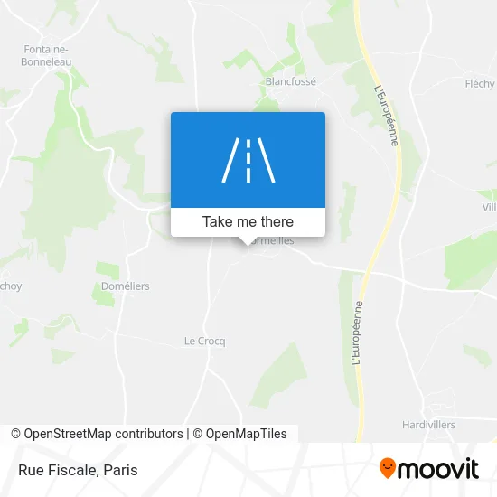 Rue Fiscale map